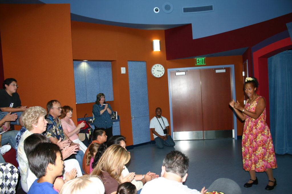 Ina performs at Paul Biane Library